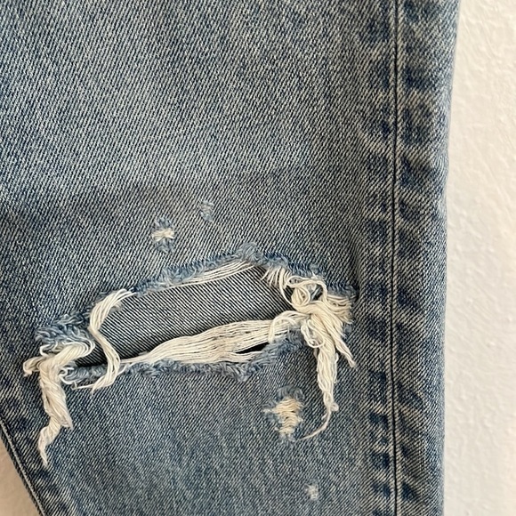 Authentic Moussy Women's Jeans Size 27 Japanese Denim Straight Leg Mid Rise - Picture 2 of 10